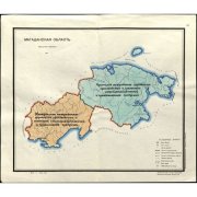 Карта Магаданской области 